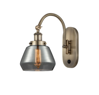 Franklin Restoration LED Swing Arm in Antique Brass (405|918-1W-AB-G173-LED)