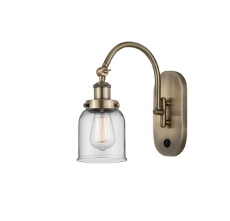 Franklin Restoration One Light Wall Sconce in Antique Brass (405|918-1W-AB-G52)