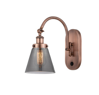 Franklin Restoration LED Wall Sconce in Antique Copper (405|918-1W-AC-G63-LED)