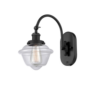 Franklin Restoration LED Swing Arm in Matte Black (405|918-1W-BK-G532-LED)