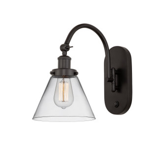 Franklin Restoration One Light Swing Arm in Oil Rubbed Bronze (405|918-1W-OB-G42)