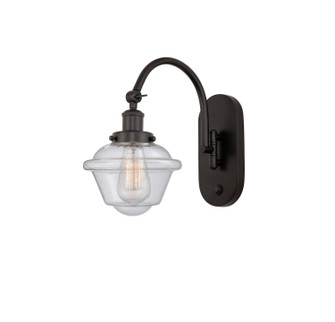 Franklin Restoration One Light Wall Sconce in Oil Rubbed Bronze (405|918-1W-OB-G534)