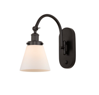 Franklin Restoration One Light Wall Sconce in Oil Rubbed Bronze (405|918-1W-OB-G61)