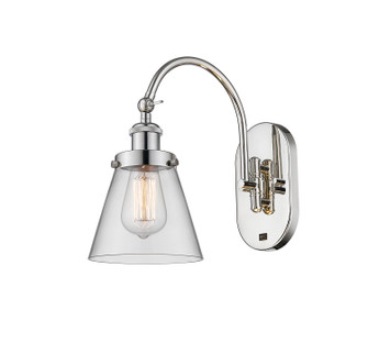 Franklin Restoration LED Wall Sconce in Polished Nickel (405|918-1W-PN-G62-LED)