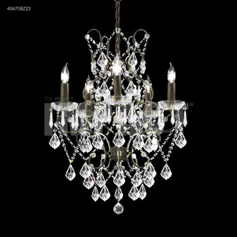 Charleston Five Light Chandelier in Bronze (64|40675BZ22)