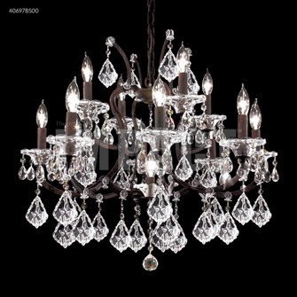 Cosenza 13 Light Chandelier in Burnt Sienna (64|40697BS00)