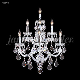 Maria Theresa Grand Seven Light Wall Sconce in Silver (64|91807S11)