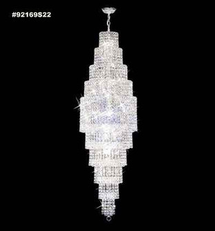 Prestige 58 Light Chandelier in Silver (64|92169S22)