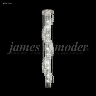 Contemporary 30 Light Chandelier in Silver (64|93543S00)