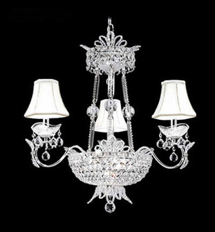 Princess Nine Light Chandelier in Silver (64|94121S22)