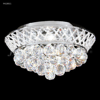 Jacqueline Six Light Flush Mount in Silver (64|94128S11)