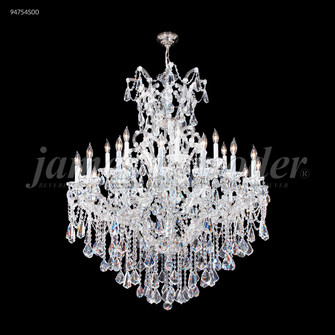 Maria Theresa Royal 25 Light Chandelier in Silver (64|94754S00)