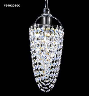 Tekno Mini One Light Mini Pendant in Silver (64|94920S0C)