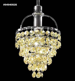 Tekno Mini One Light Mini Pendant in Silver (64|94940S2E)