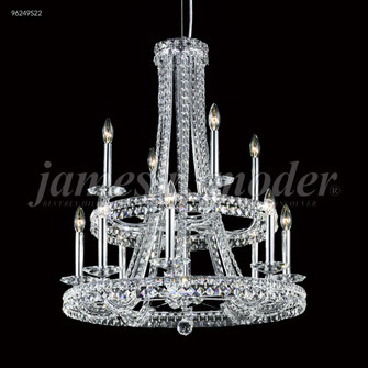 Ashton 12 Light Chandelier in Silver (64|96249S22)