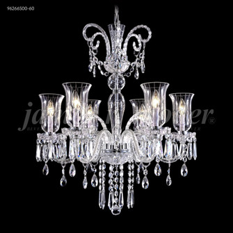 Venetian Six Light Chandelier in Silver (64|96266S00-60)