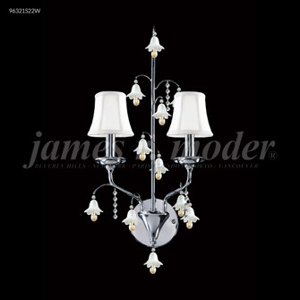 Murano Two Light Wall Sconce in Silver (64|96321S2GTE-97)