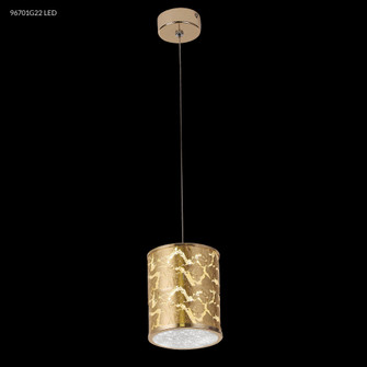 Gold Leaf LED Chandelier in Gold (64|96701G22LED)