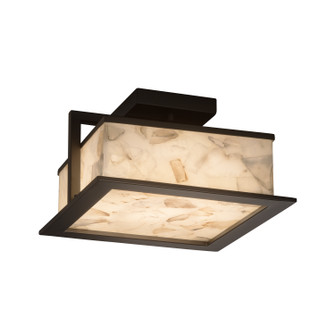 Alabaster Rocks LED Outdoor Flush Mount in Dark Bronze (102|ALR-7517W-DBRZ)