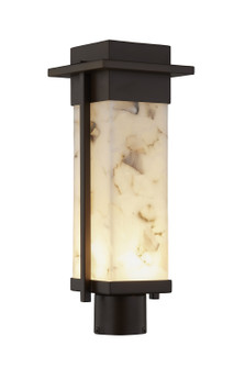 Alabaster Rocks LED Post Mount in Brushed Nickel (102|ALR-7542W-NCKL)