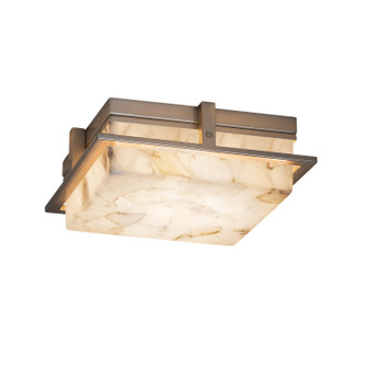 Alabaster Rocks LED Outdoor Flush Mount in Brushed Nickel (102|ALR-7560W-NCKL)