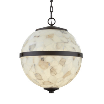 Alabaster Rocks LED Chandelier in Dark Bronze (102|ALR-8040-DBRZ-LED4-2800)