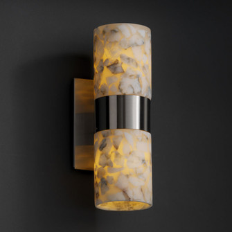 Alabaster Rocks Two Light Wall Sconce in Dark Bronze (102|ALR-8762-10-DBRZ)