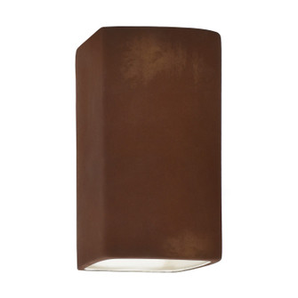 Ambiance LED Lantern in Real Rust (102|CER-0910W-RRST-LED1-1000)