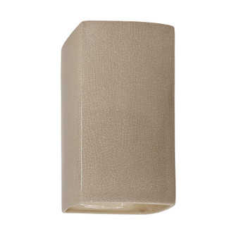 Ambiance Lantern in Sienna Brown Crackle (102|CER-0915W-CKS)