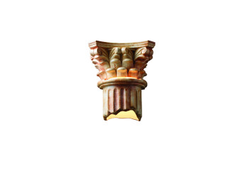 Ambiance LED Wall Sconce in Mocha Travertine (102|CER-4705W-TRAM-LED1-1000)