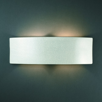 Ambiance Wall Sconce in White Crackle (102|CER-5205-CRK)