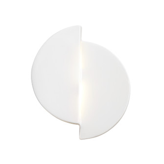 Ambiance LED Wall Sconce in Hammered Brass w/ Vanilla Gloss (102|CER-5675-HBVN)