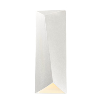 Ambiance LED Wall Sconce in White Crackle w/ Ink w/ White Crackle w/ No Ink (102|CER-5890W-CRNI)