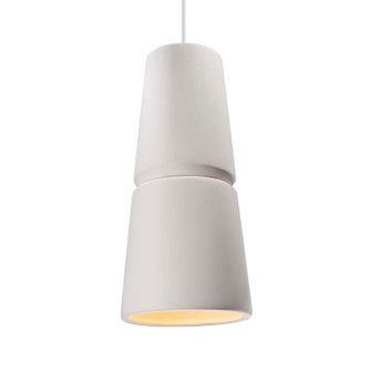 Radiance One Light Pendant in Bisque (102|CER-6435-BIS-CROM-WTCD)