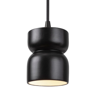 Radiance One Light Pendant in Carbon - Matte Black (102|CER-6500-CRB-MBLK-BKCD)