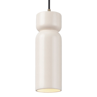 Radiance LED Pendant in Matte White (102|CER-6510-MAT-ABRS-BKCD-LED1-700)