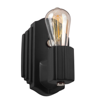 American Classics One Light Wall Sconce in Carbon - Matte Black (102|CER-7041-CRB-NCKL)