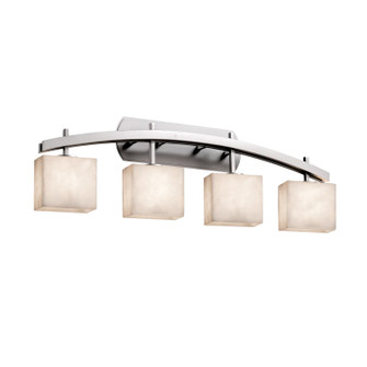 Clouds Four Light Bath Bar in Matte Black (102|CLD-8594-55-MBLK)