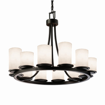 Clouds LED Chandelier in Matte Black (102|CLD-8768-10-MBLK-LED12-8400)