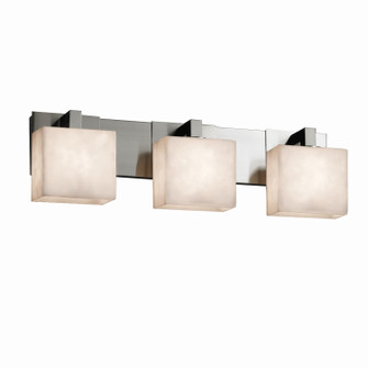 Clouds Three Light Bath Bar in Matte Black (102|CLD-8923-55-MBLK)