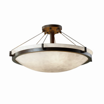 Clouds LED Semi-Flush Mount in Dark Bronze (102|CLD-9682-35-DBRZ-LED5-5000)