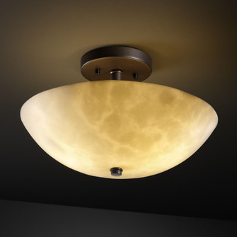 Clouds Two Light Semi-Flush Mount in Dark Bronze (102|CLD-9690-35-DBRZ)