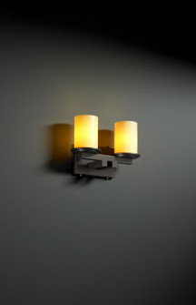 CandleAria Two Light Bath Bar in Matte Black (102|CNDL-8772-10-AMBR-MBLK) CandleAria Two Light Bath Bar in Matte Black (102|CNDL-8772-10-AMBR-MBLK)