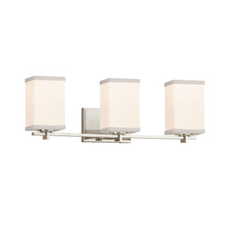 Textile LED Bath Bar in Polished Chrome (102|FAB-8443-15-WHTE-CROM-LED3-2100)