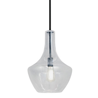 Fusion One Light Pendant in Matte Black (102|FSN-4171-SEED-MBLK)