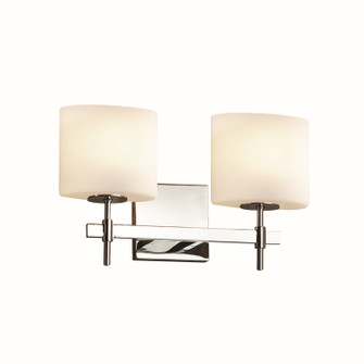 Fusion Two Light Bath Bar in Polished Chrome (102|FSN-8412-30-OPAL-CROM)