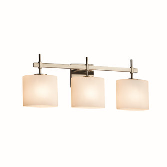 Fusion LED Bath Bar in Brushed Nickel (102|FSN-8413-30-OPAL-NCKL-LED3-2100)