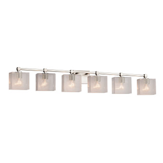 Fusion Six Light Bath Bar in Brushed Nickel (102|FSN-8426-55-SEED-NCKL)