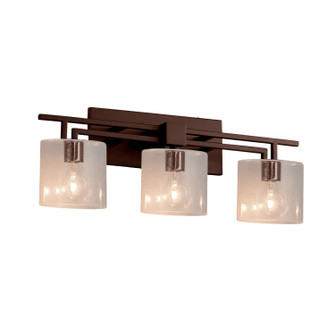 Fusion Three Light Bath Bar in Dark Bronze (102|FSN-8703-30-SEED-DBRZ)