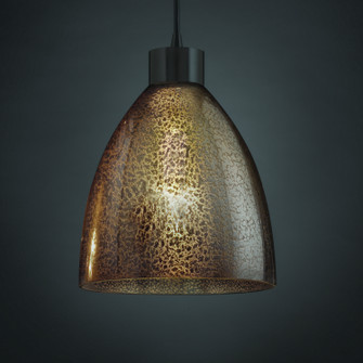 Fusion LED Pendant in Dark Bronze (102|FSN-8814-18-MROR-DBRZ-BKCD-LED1-700)